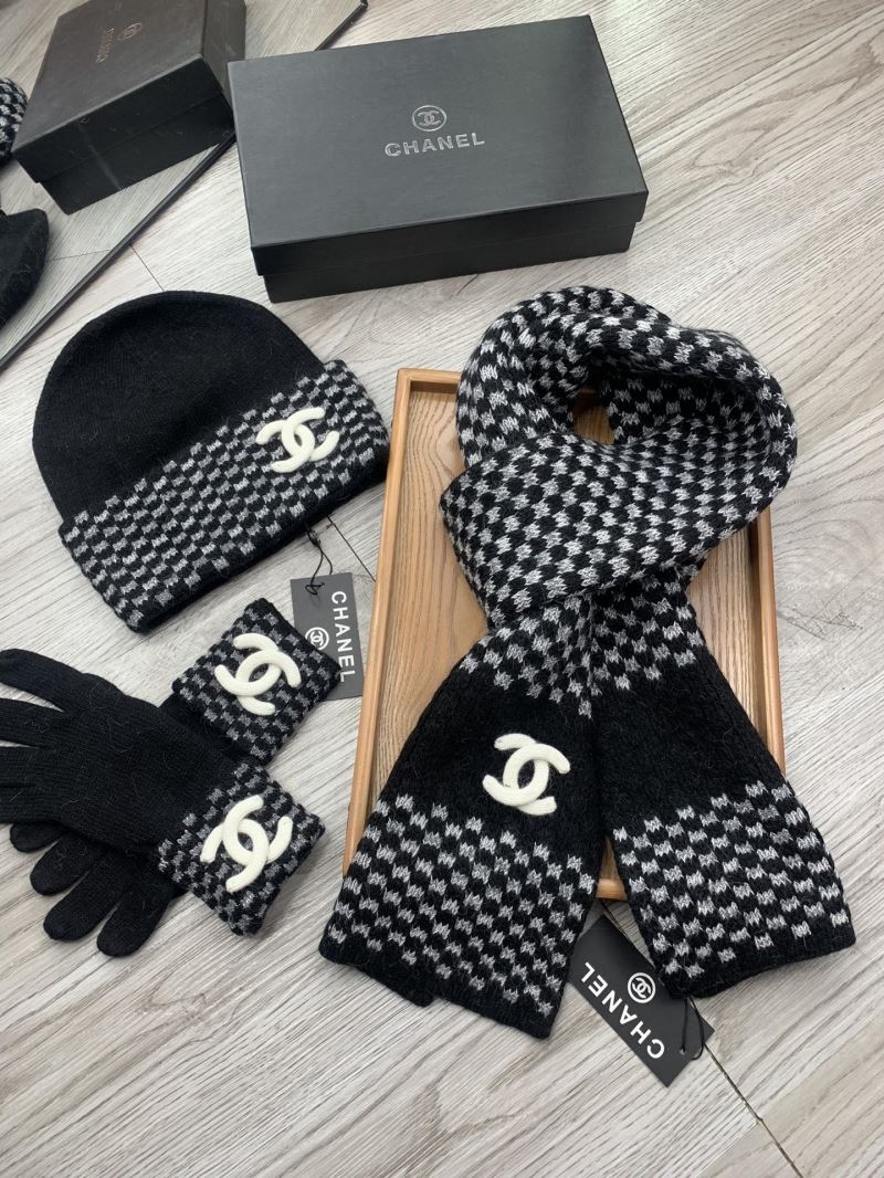 Chanel Caps Scarfs